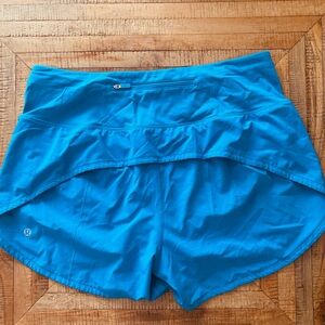 Lululemon Athletica Vibrant Blue Athletic Shorts